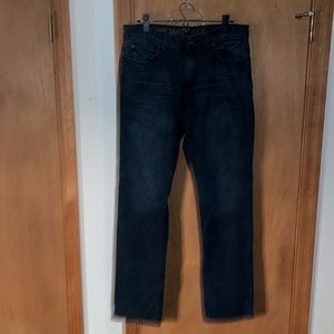 Men’s Urban pipeline stretch fit relaxed straight jeans